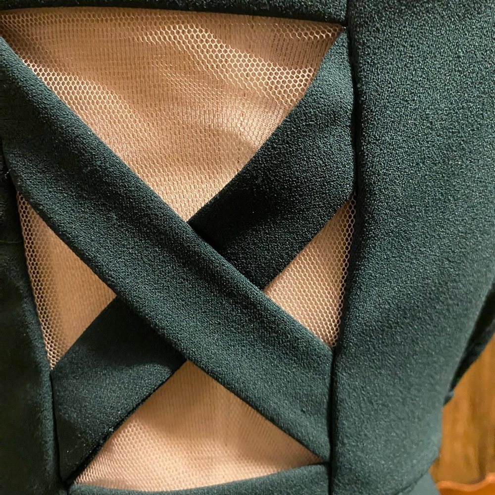B Darlin Green Mini Dress - Picture 7 of 9